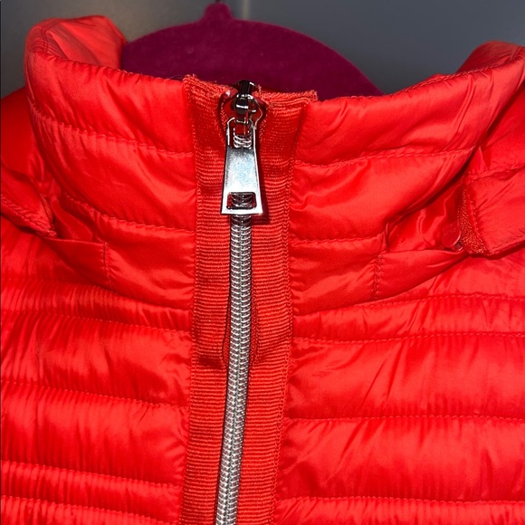 San Francisco soft orange Packable puffer coat M - Picture 2 of 10
